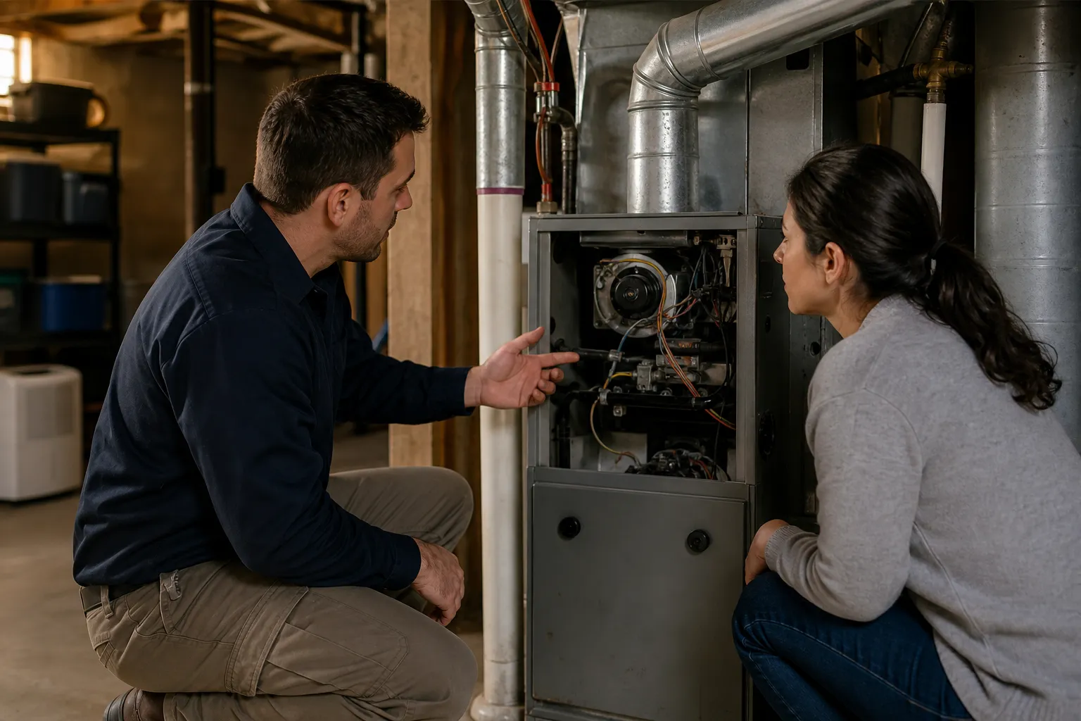 Aging furnace