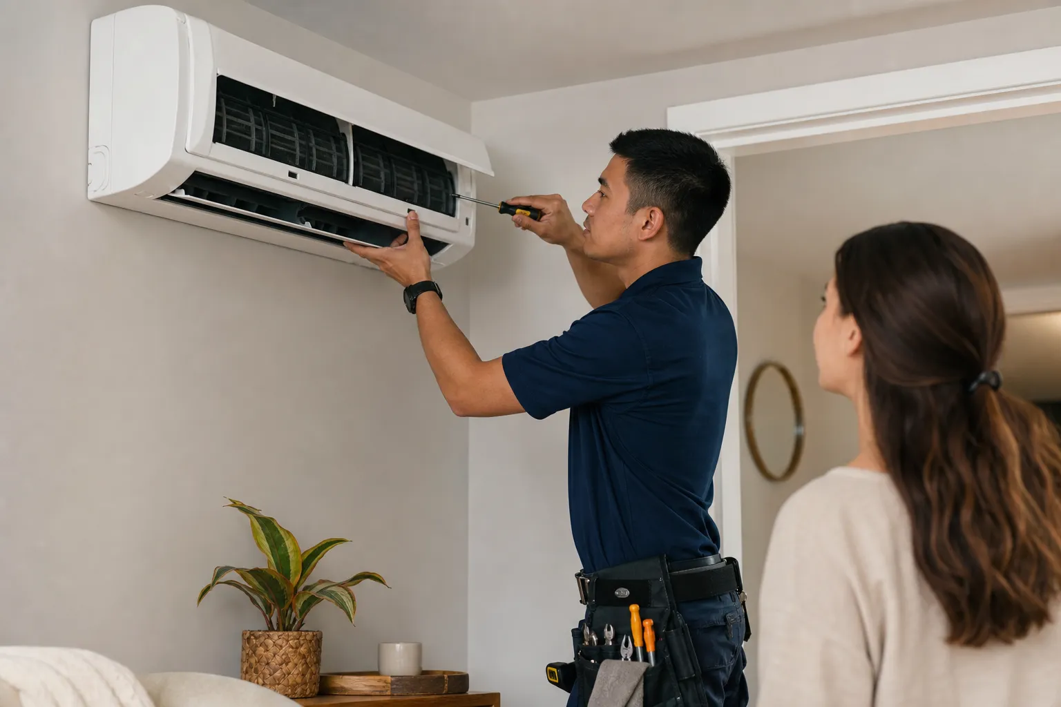 Fix uneven mini-split temperatures