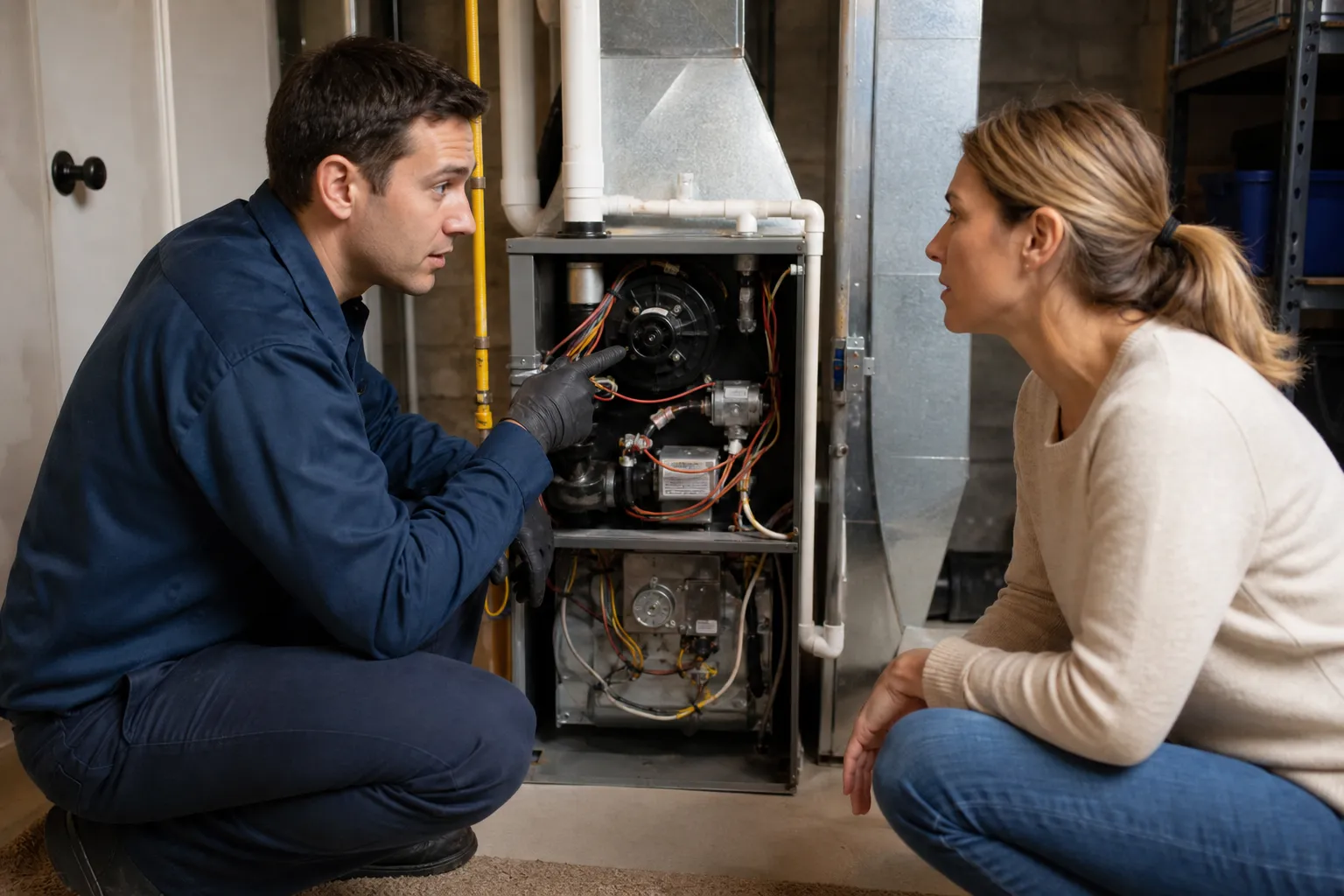 When furnace airflow feels too weak