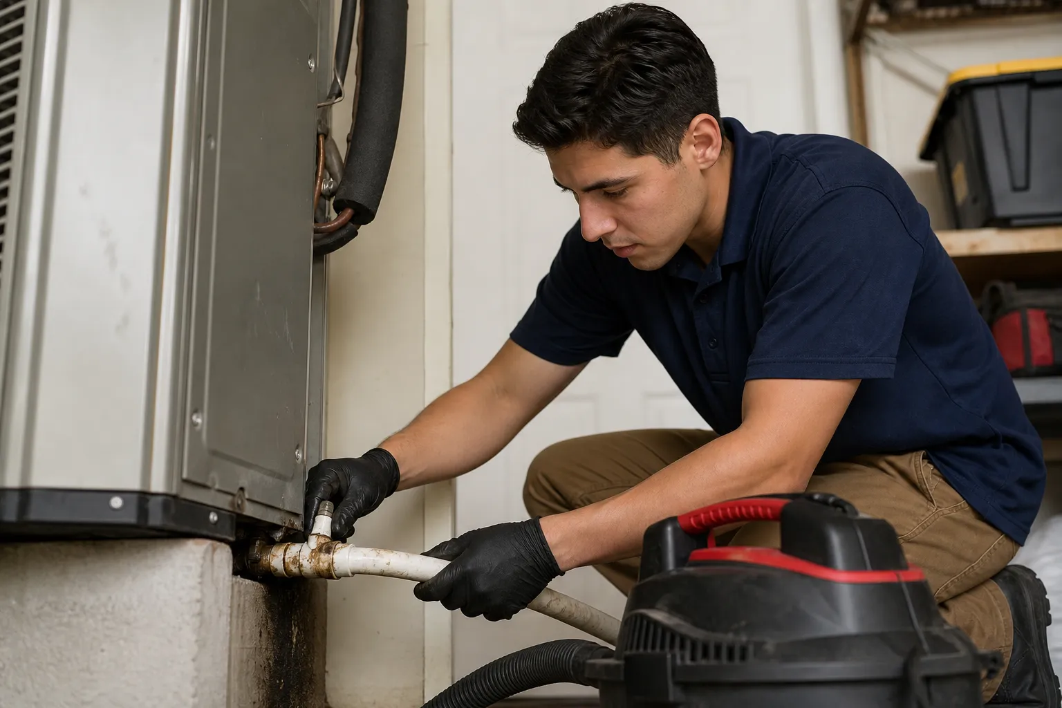 Condensate drain repair