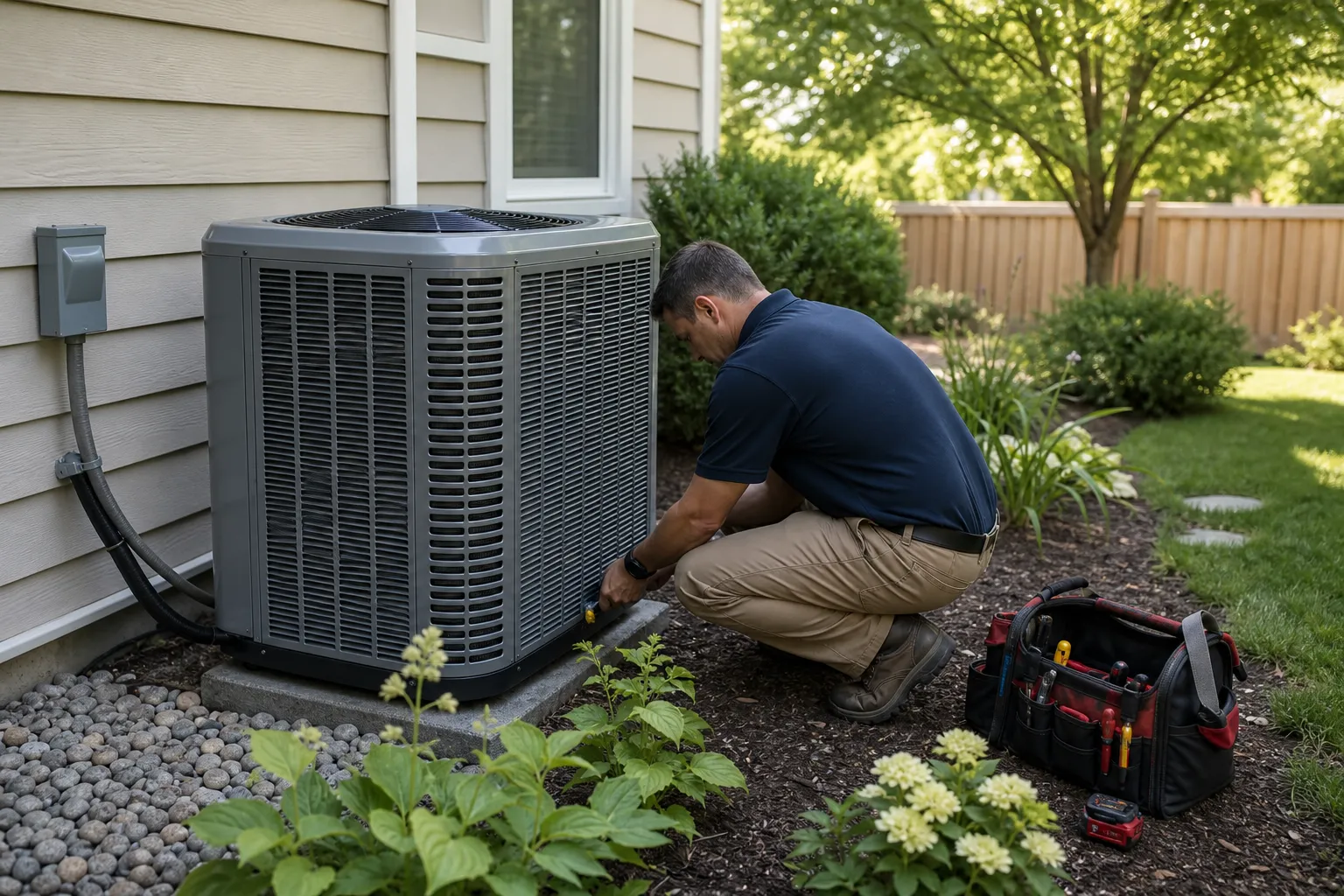 Old inefficient AC
