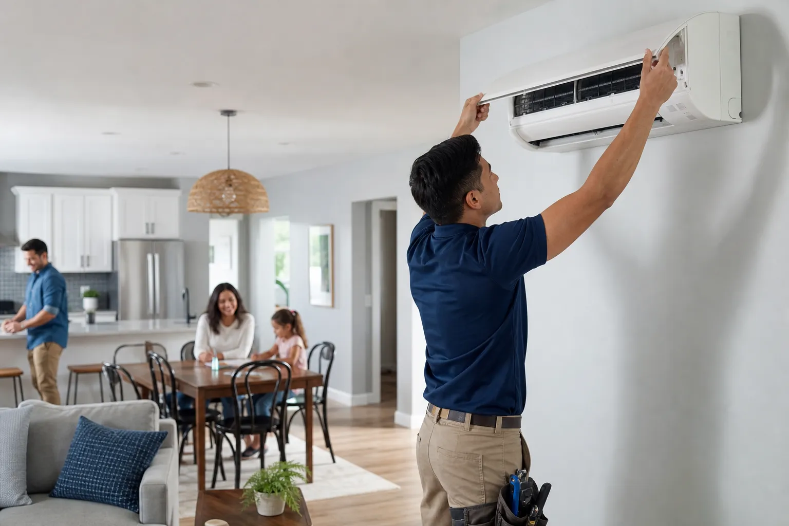 Multi-zone installation