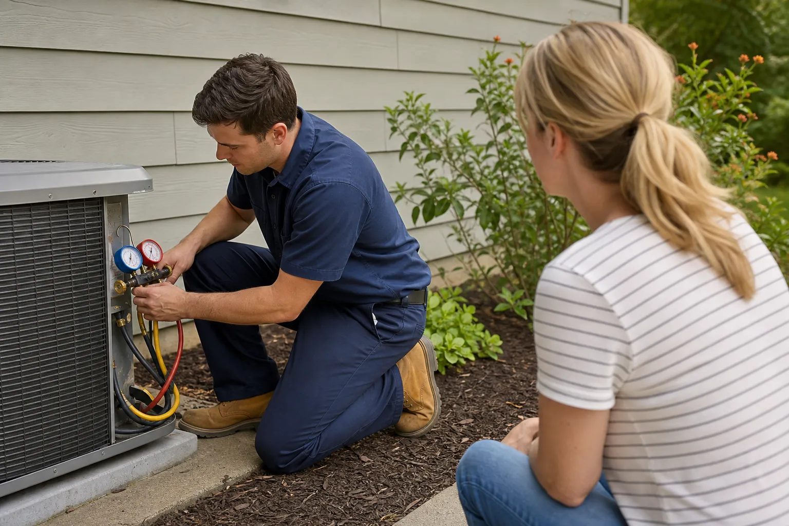 Goodman AC repair that gets cooling back
