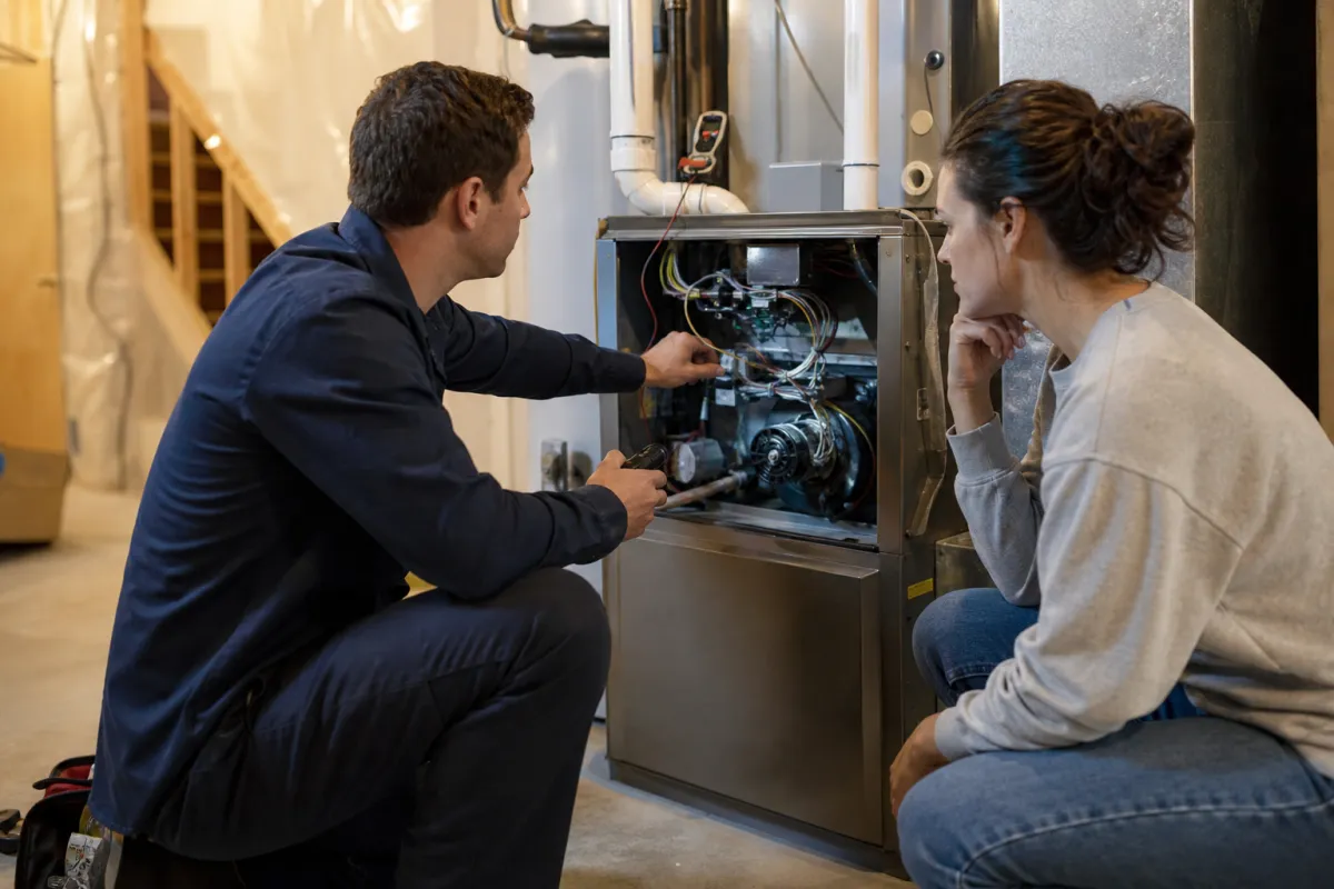 How furnace repair gets done