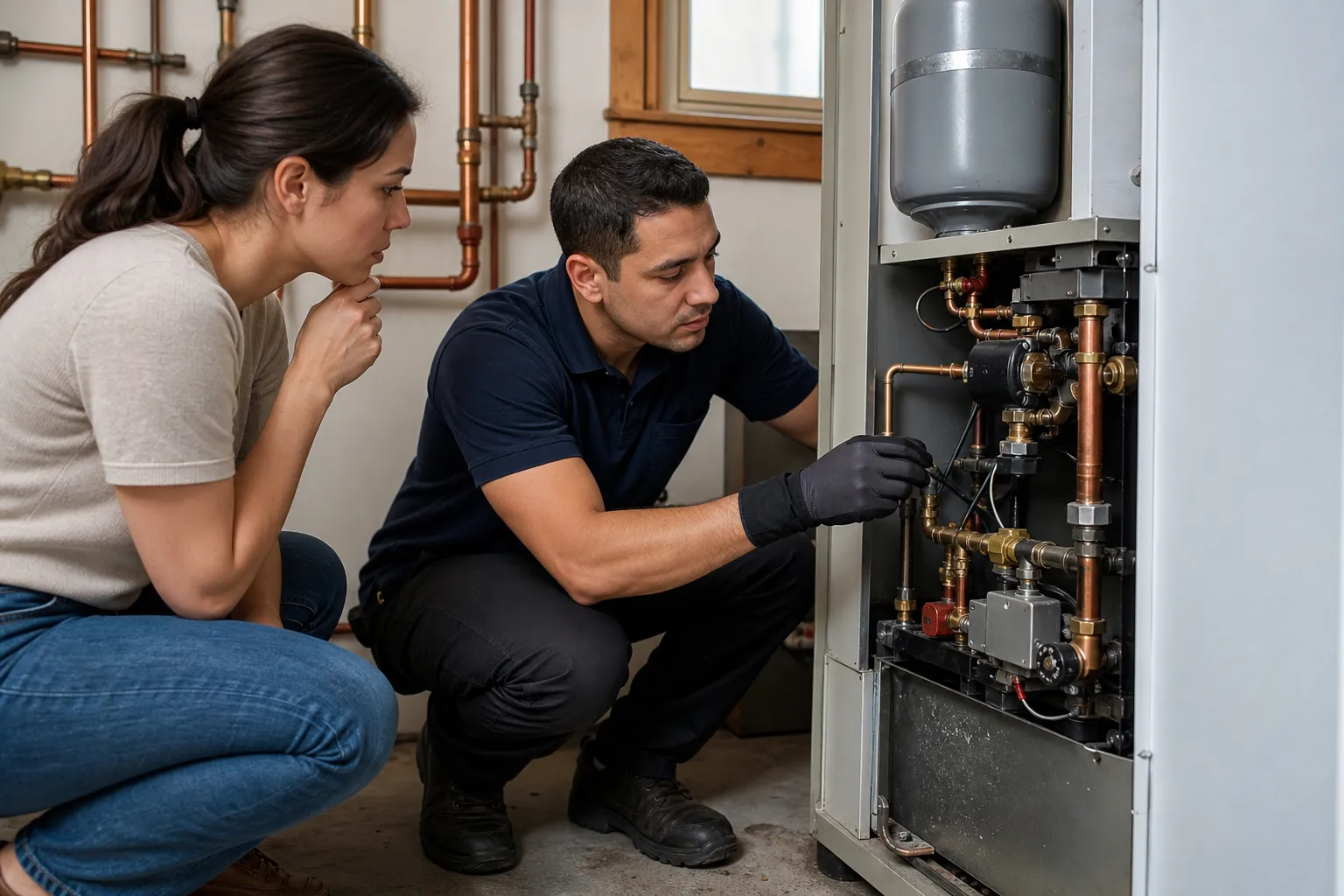Stop the boiler noise at the source