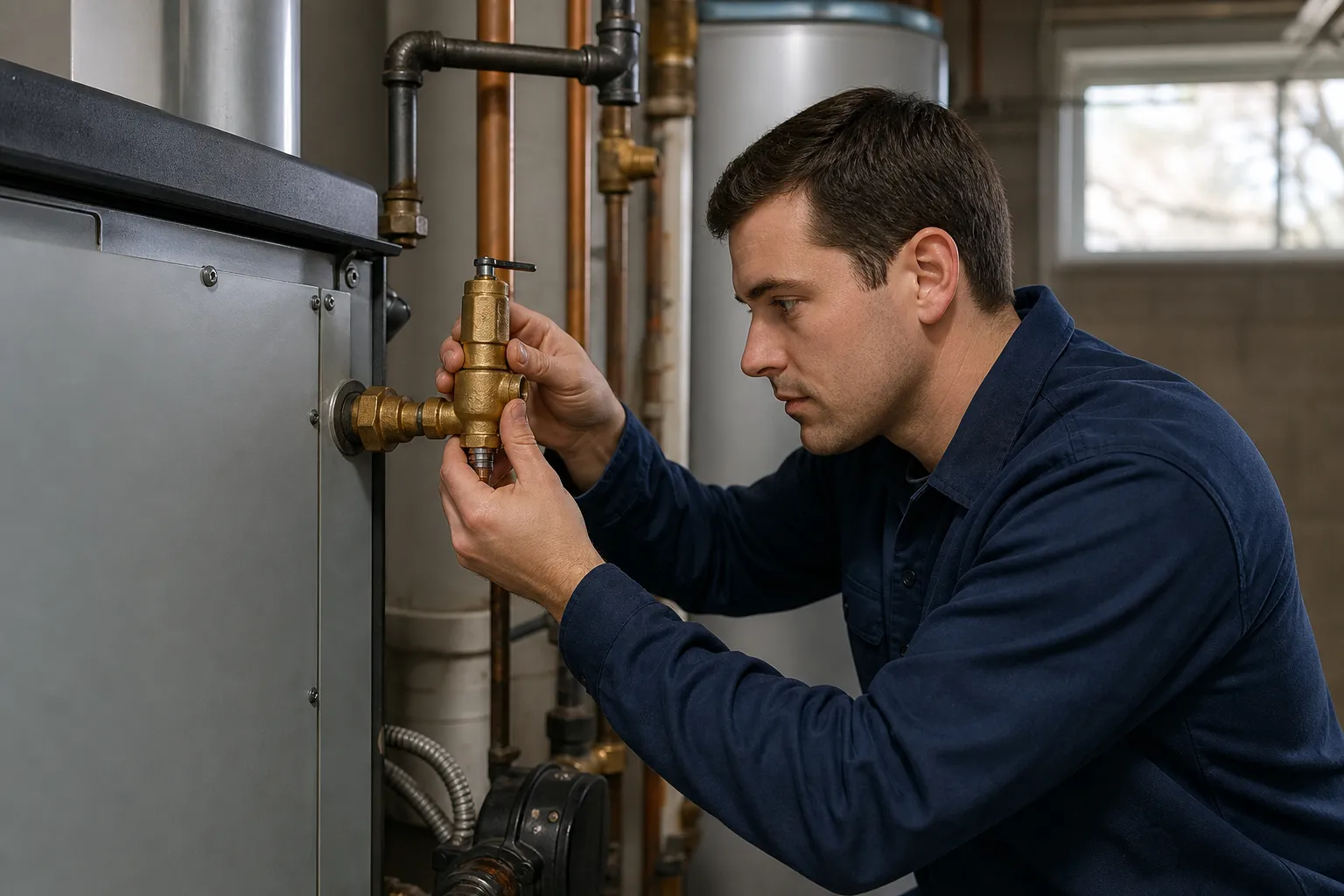 Pressure valve replacement