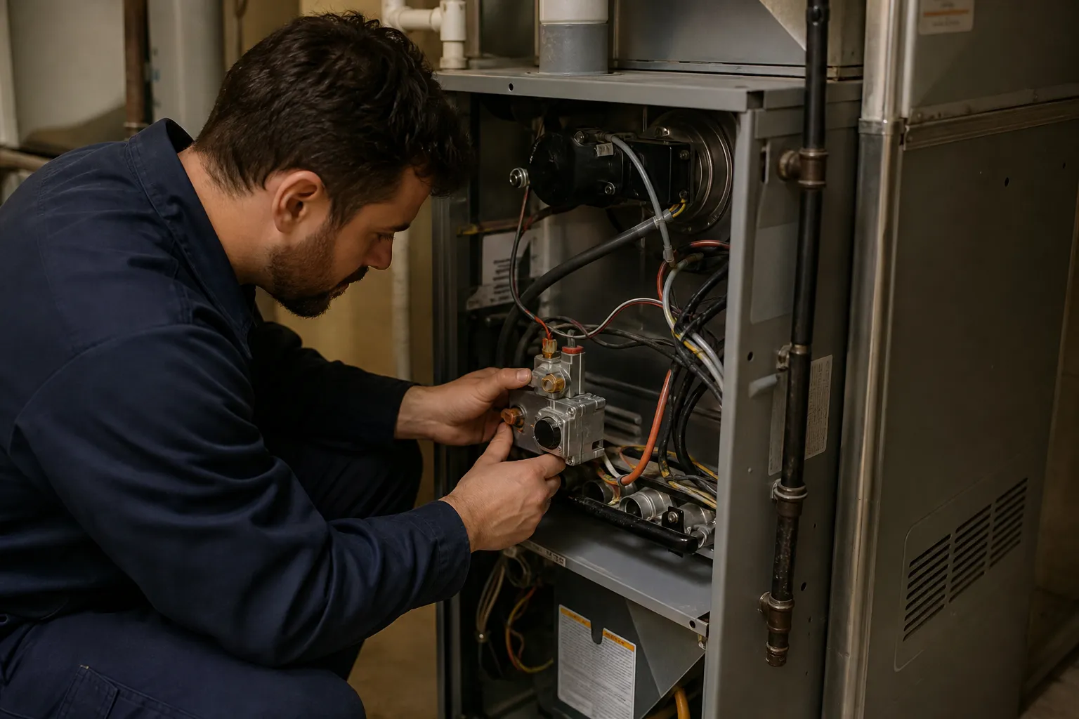 Get the gas valve working safely