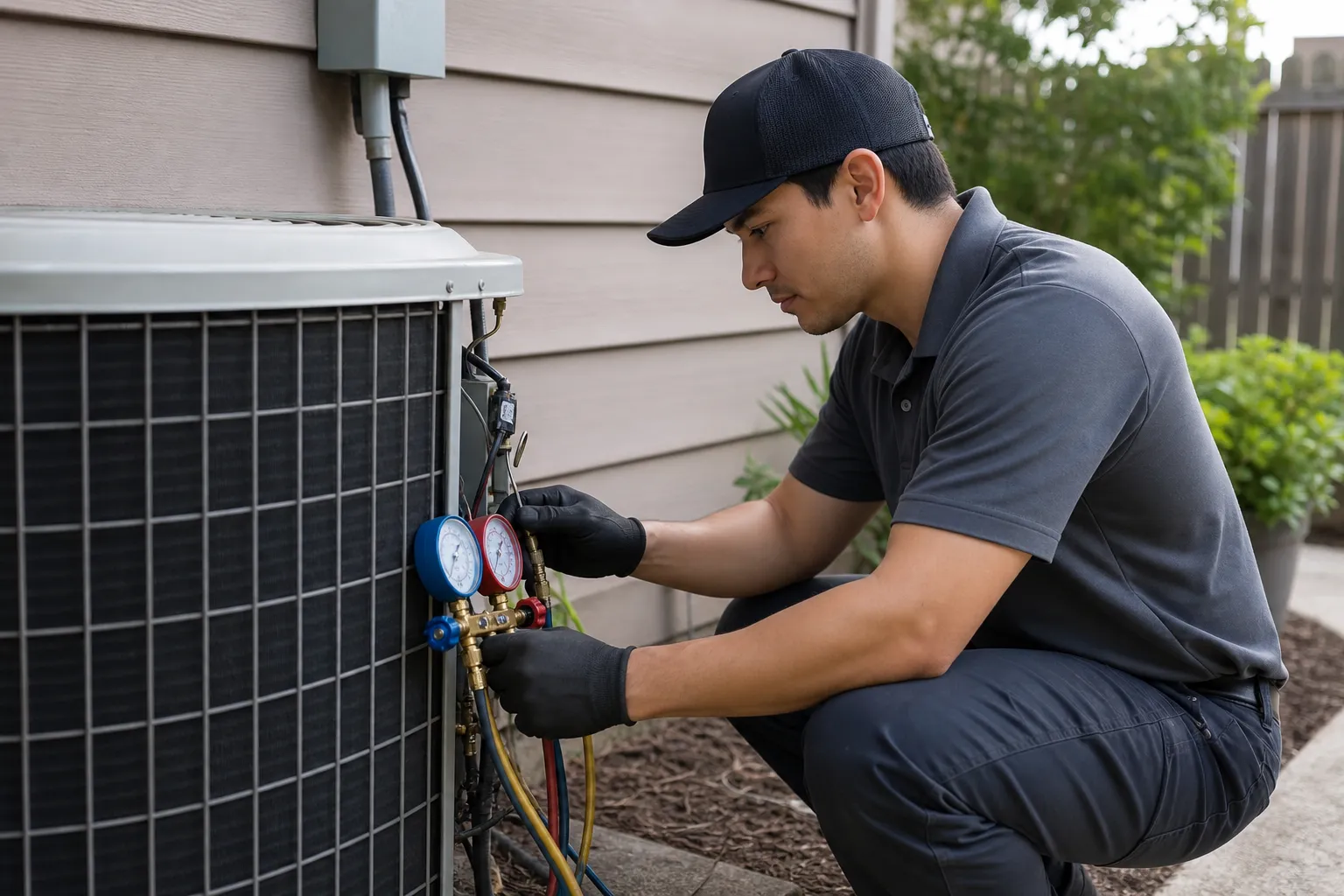 Refrigerant leak repair