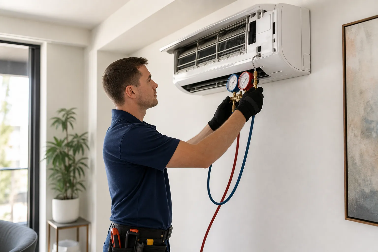 Refrigerant leak repair