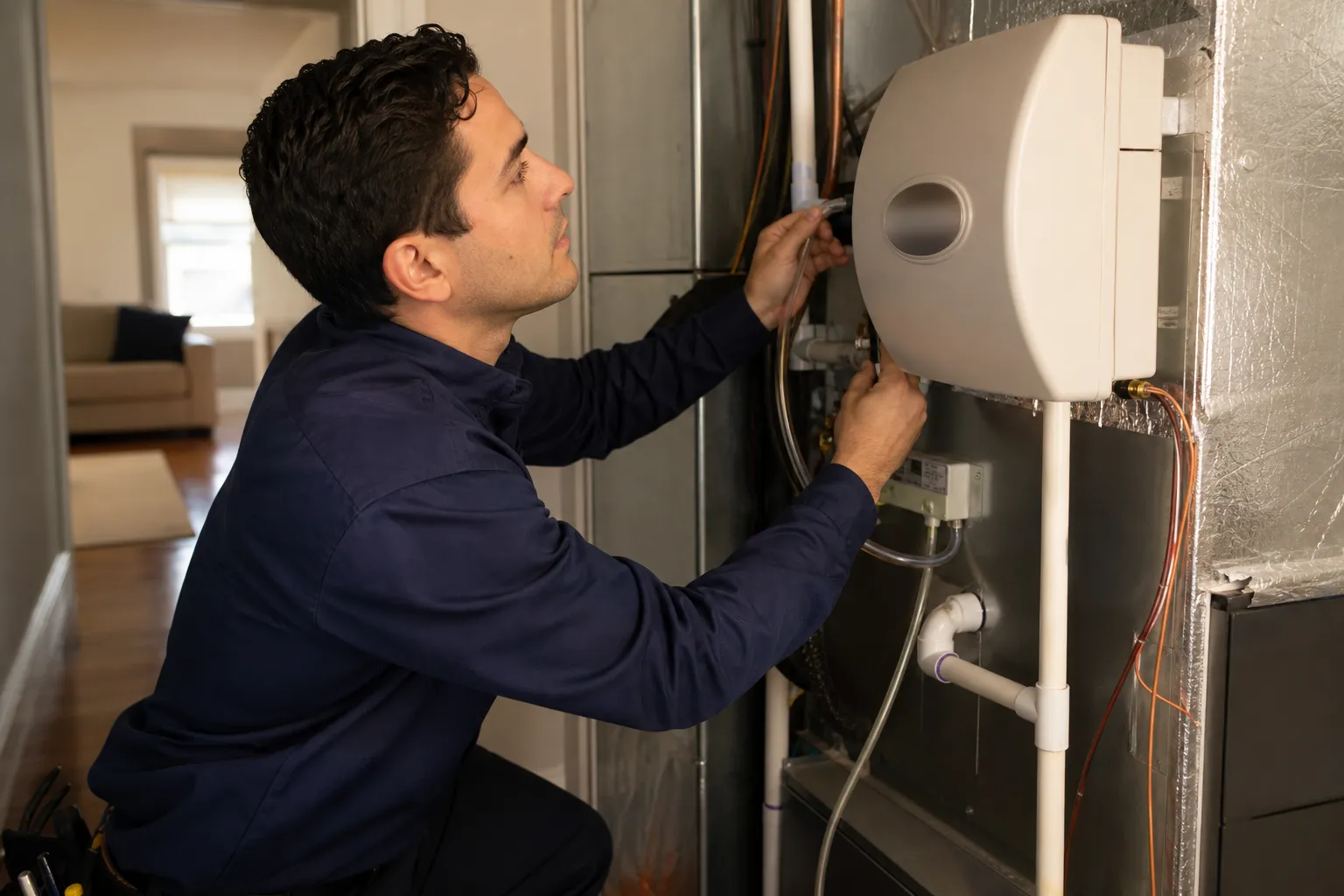 Humidifier installation