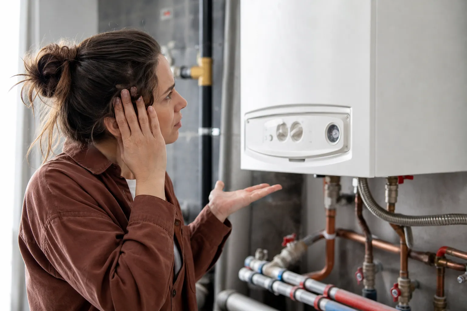 Noisy boiler