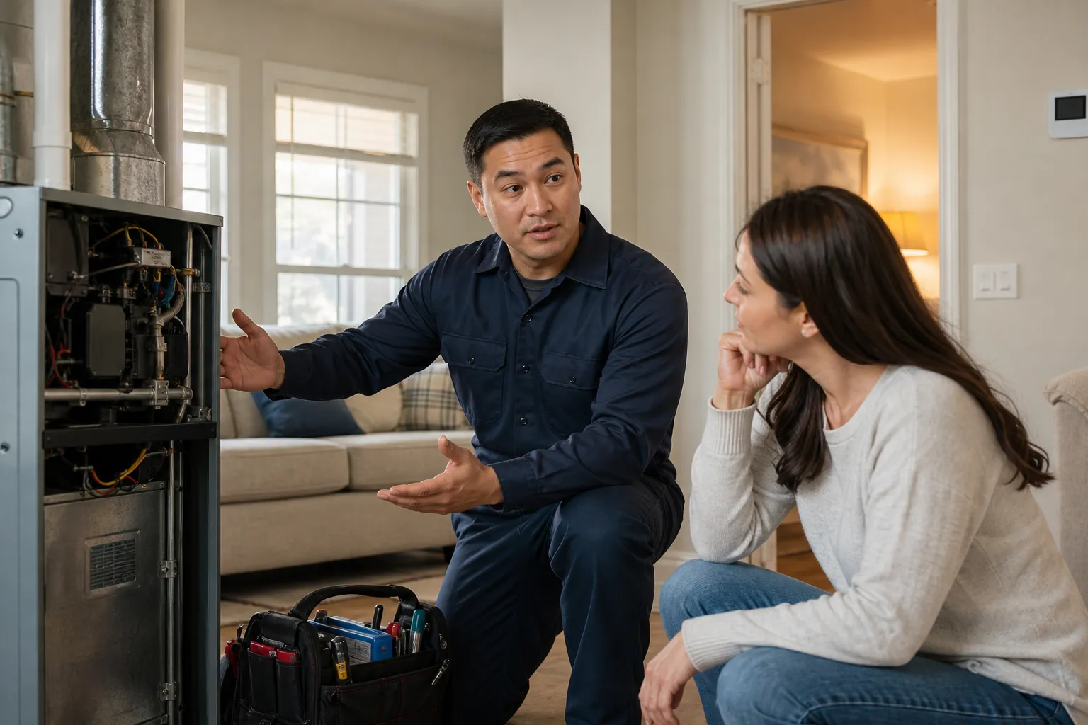 Fix uneven heat at the source
