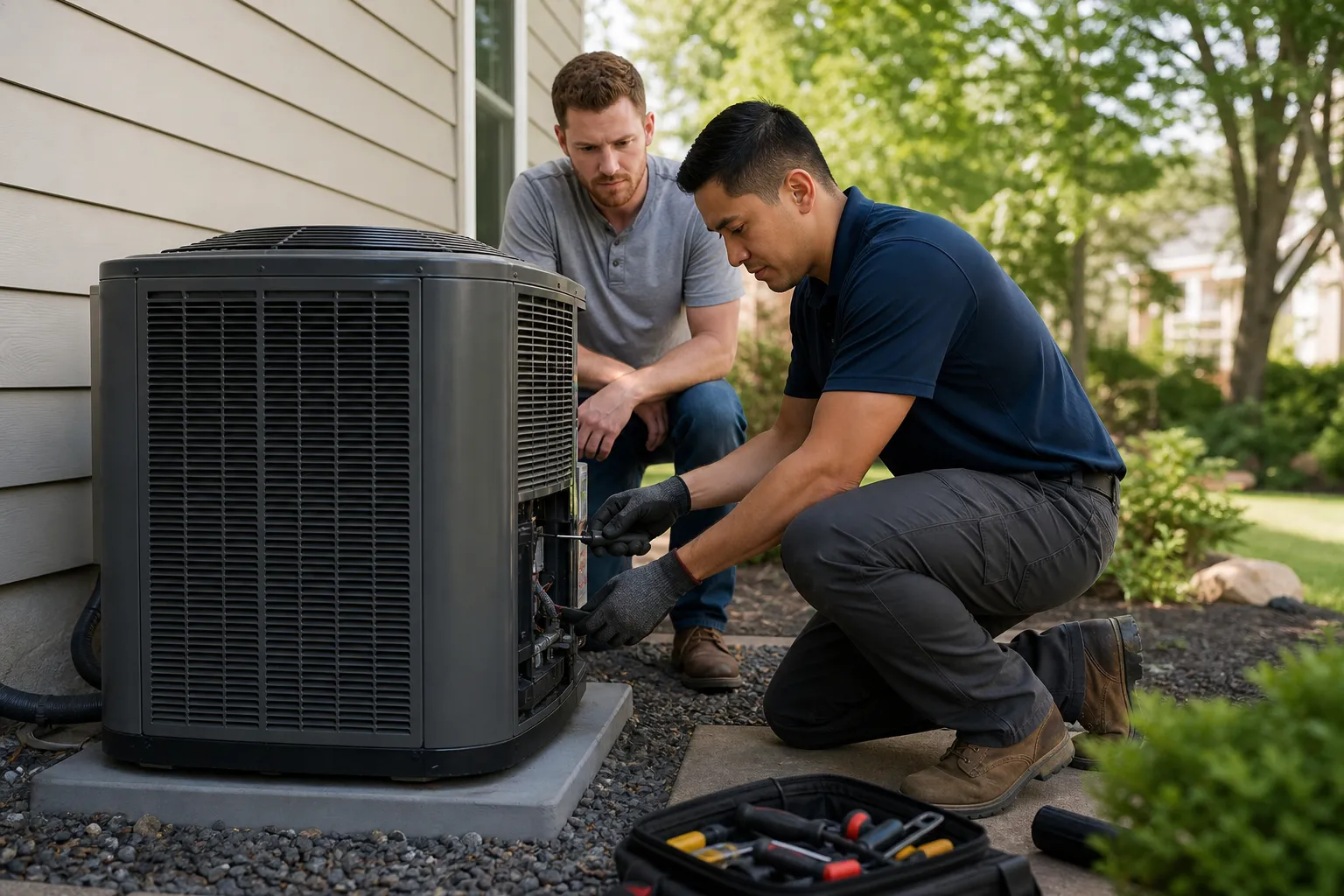 Trane AC installation made simpler