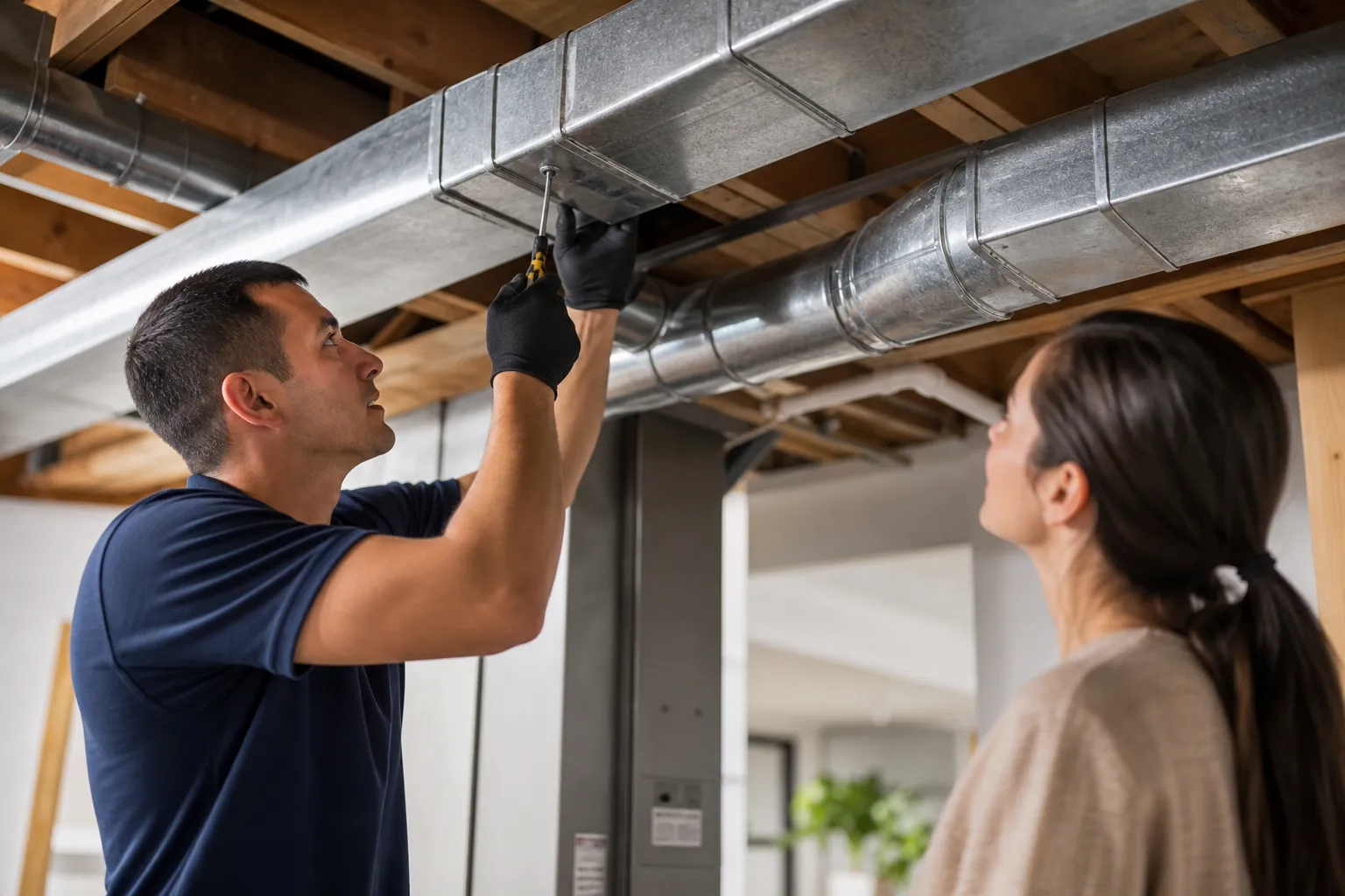 Air duct repair