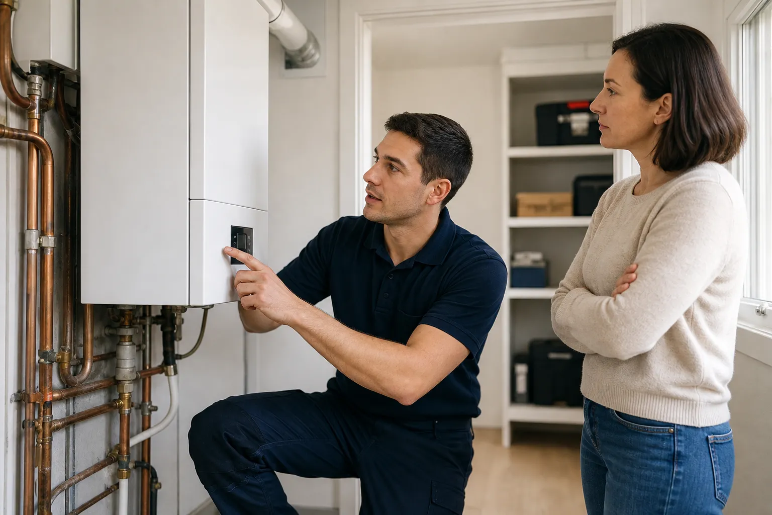 Boiler installation