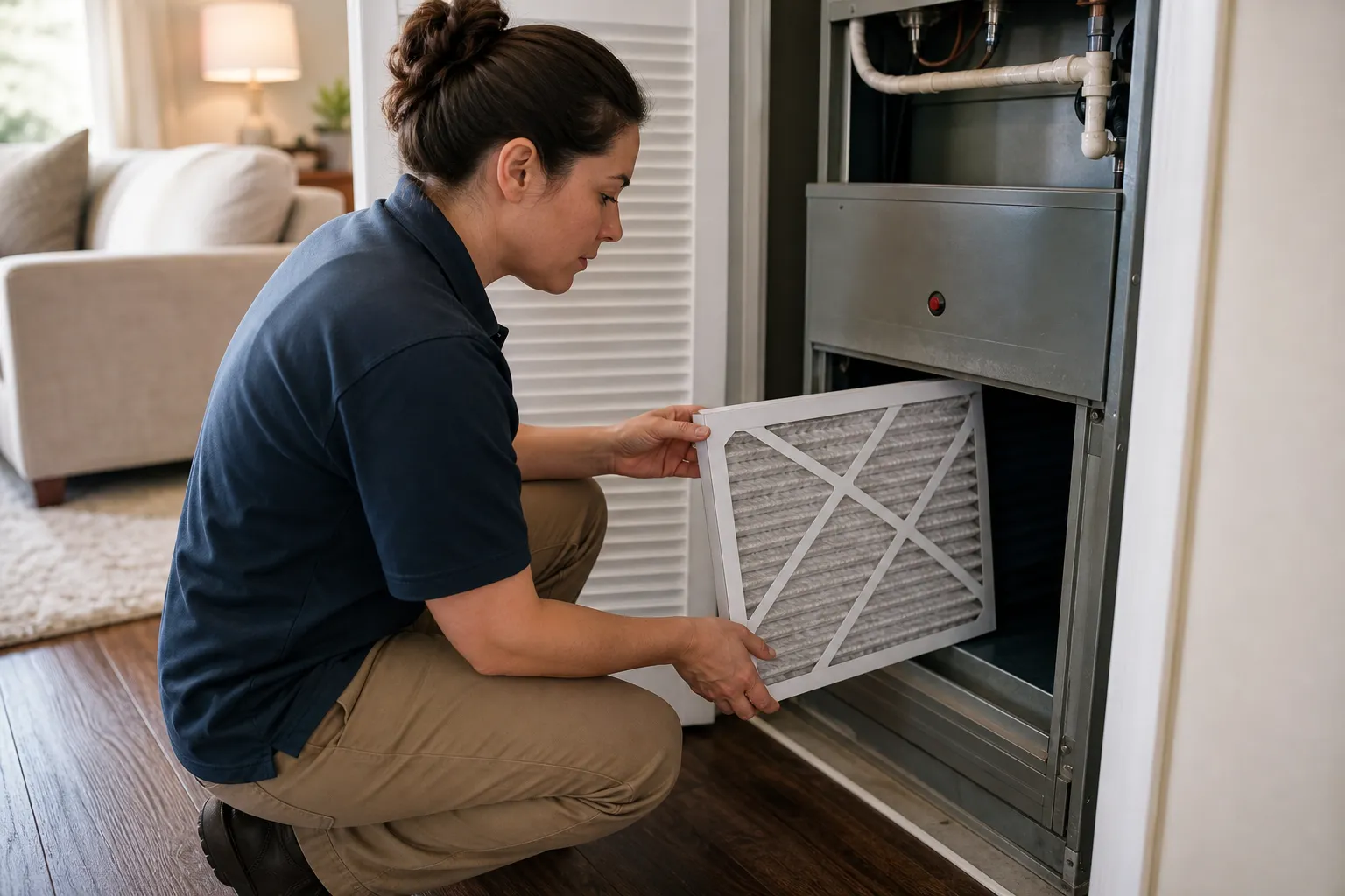 Clean filters, better airflow