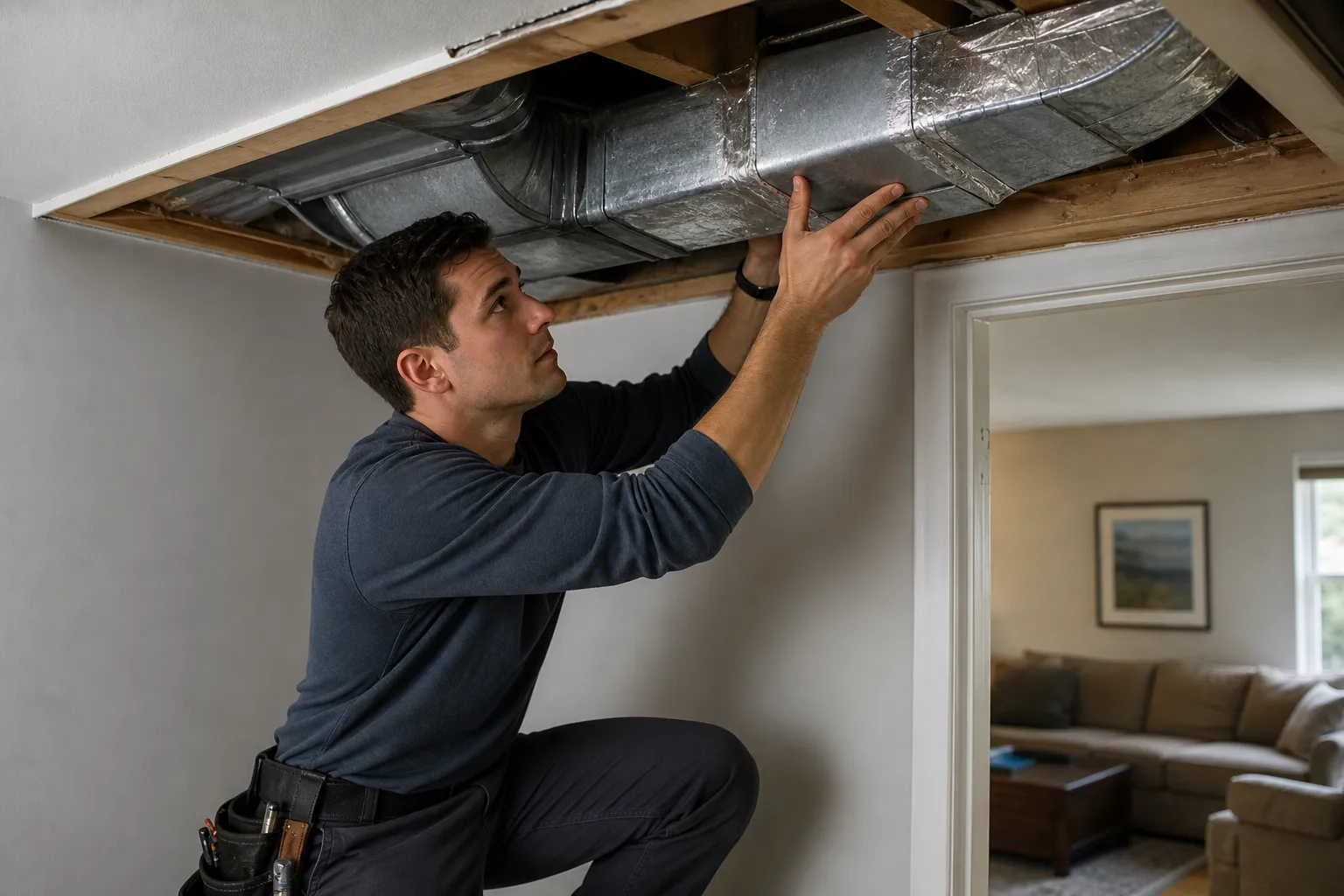Fix duct leaks and restore airflow