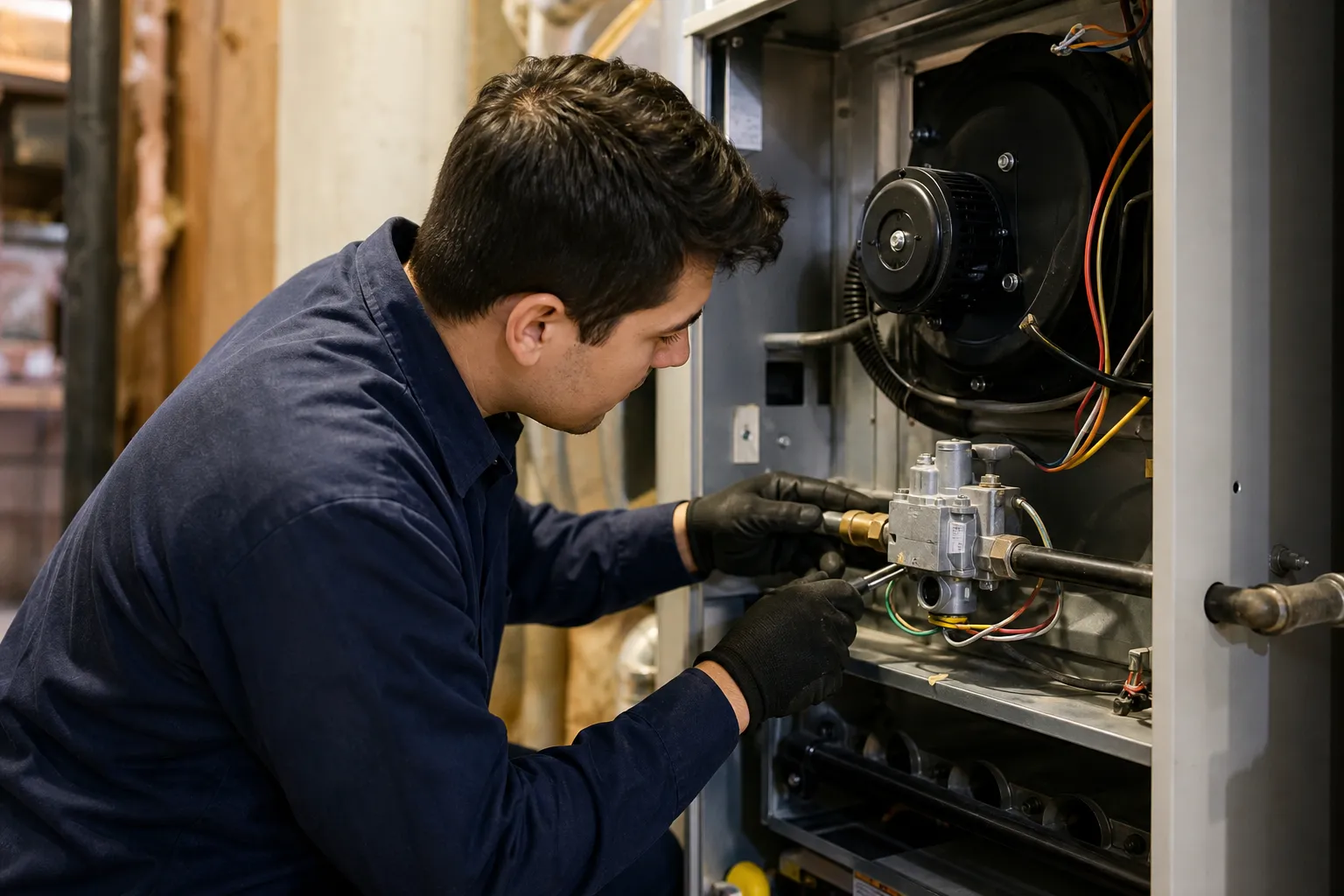 Gas valve repair