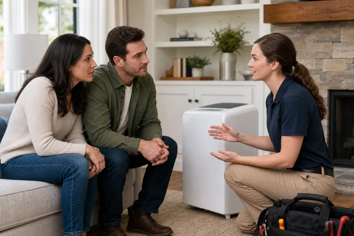 What your indoor air visit includes