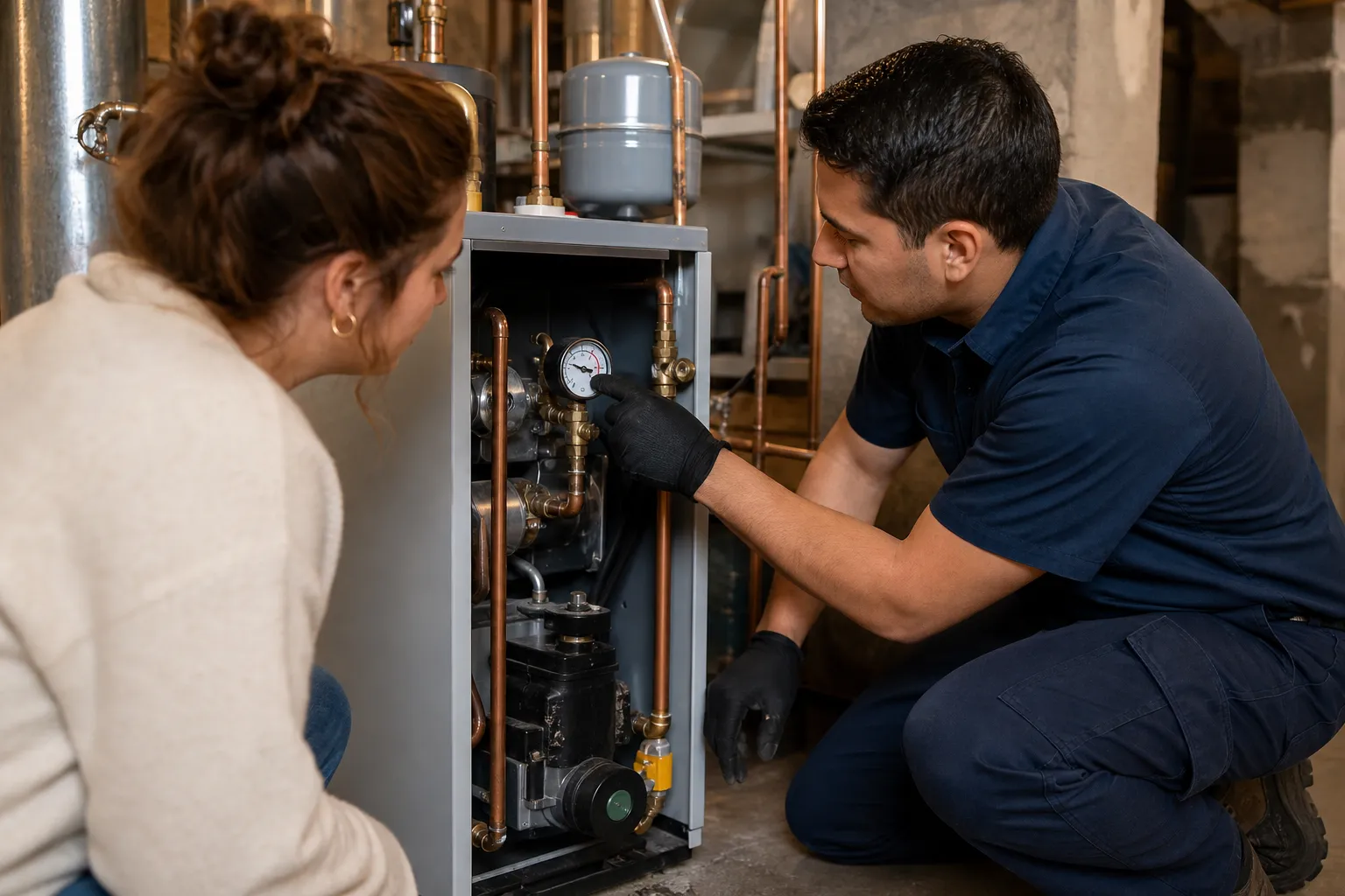 What low boiler pressure can lead to
